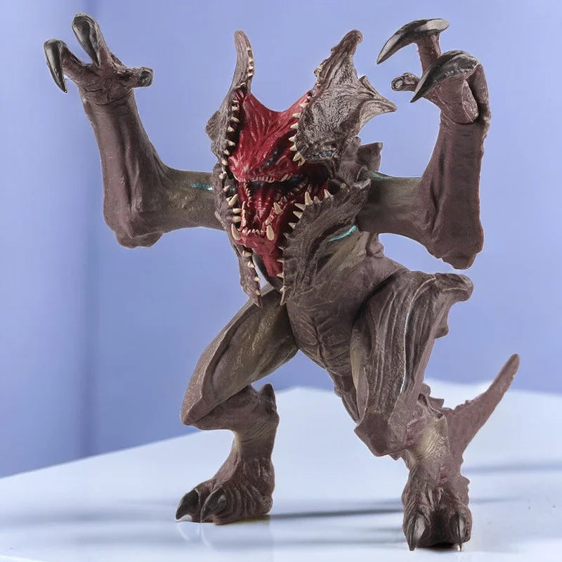 Pacific Rim Mecha Wanderer Dangerous Ultimate Edition Glowing movable Model Collectible Action Figure Toy Turtle Gorilla Beast