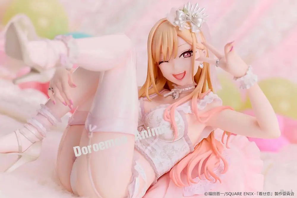 In Stock Original Aniplex+ My Dress-Up Darling Marin Kitakawa Strappy Nightgown 1/7 Beauty Girlfriend Figures Decoration Gifts