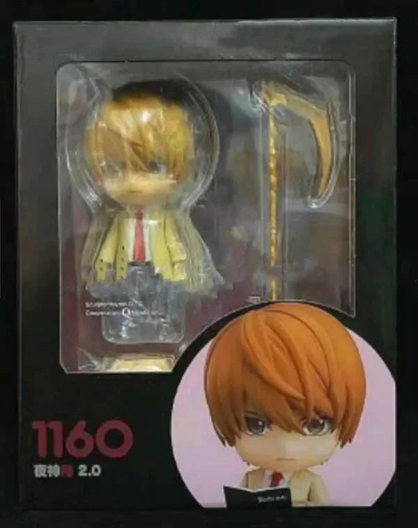24cm Death Note Anime Figure Light Yagami L Action Figure 1160# Yagami Light 1200# L Lawliet Figurine Collectible Model Doll Toy