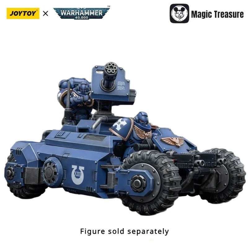 【In Stock】JOYTOY Warhammer 40K Ultramarines Primaris Invader All-Terrain Vehicle (ATV) Movable Model Toy 1/18 Action Figures