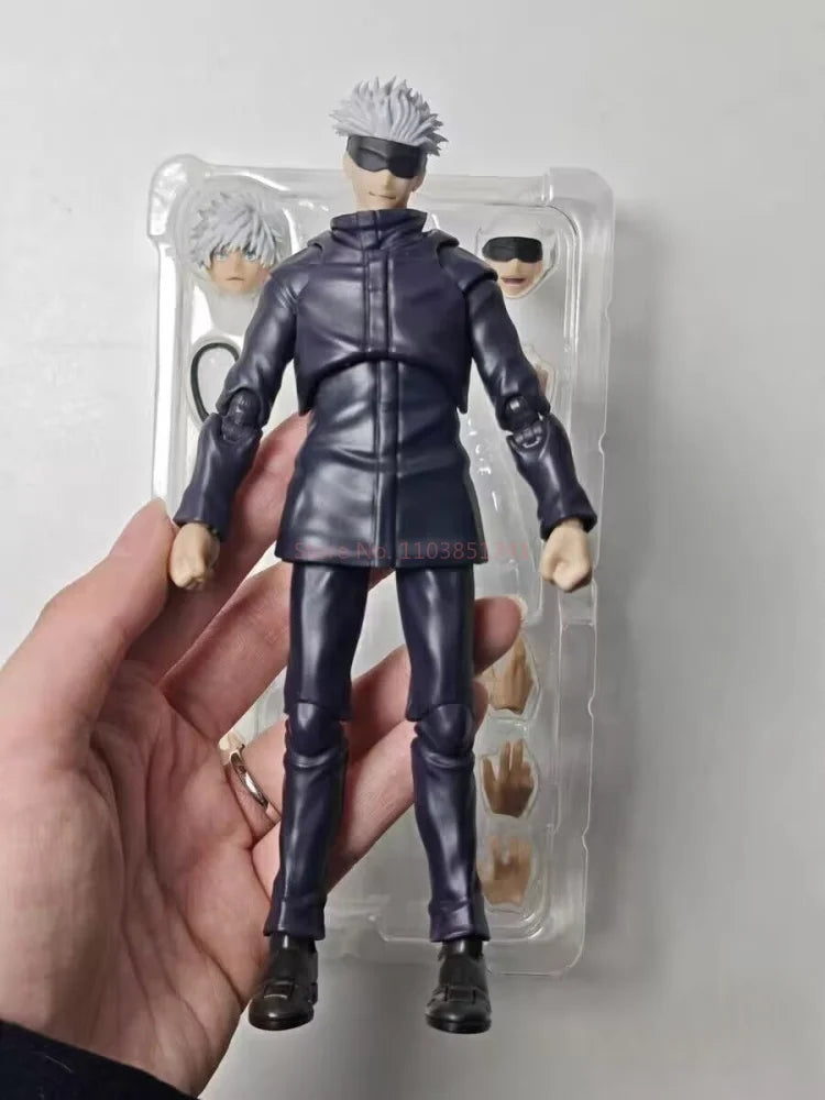 Bandai Original Shfiguarts Jujutsu Kaisen Figure Gojo Satorugeto Suguru Fushiguro Megumi Kugisaki Nobara Anime Model Toy Dolls