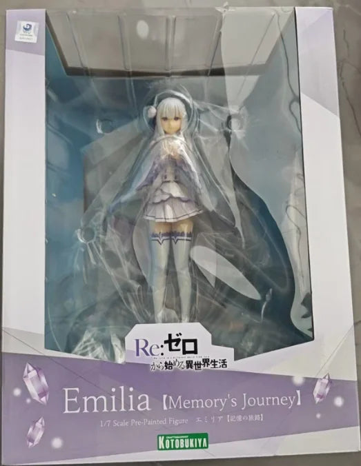 【SF】In Stock Kotobukiya Re: Life in Another World From Scratch Emilia 1/7 Scale Figure Model Toys Gifts