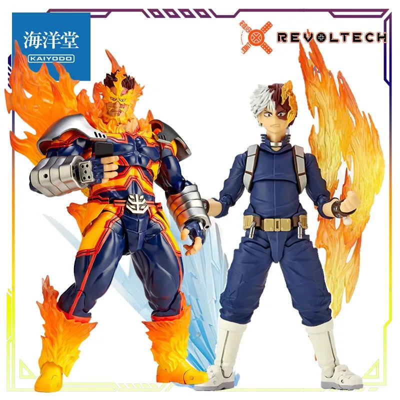 Kaiyodo Original AMAZING YAMAGUCHI My Hero Academy Series Andeer Action Figure Model Toys Movable Model Ornaments Gifts for Boys