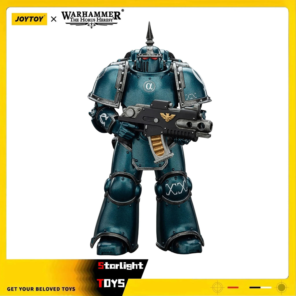 JOYTOY Warhammer 40K Alpha Legion MK lll Tactical Legionary 1/18 Action Figure Model Toy