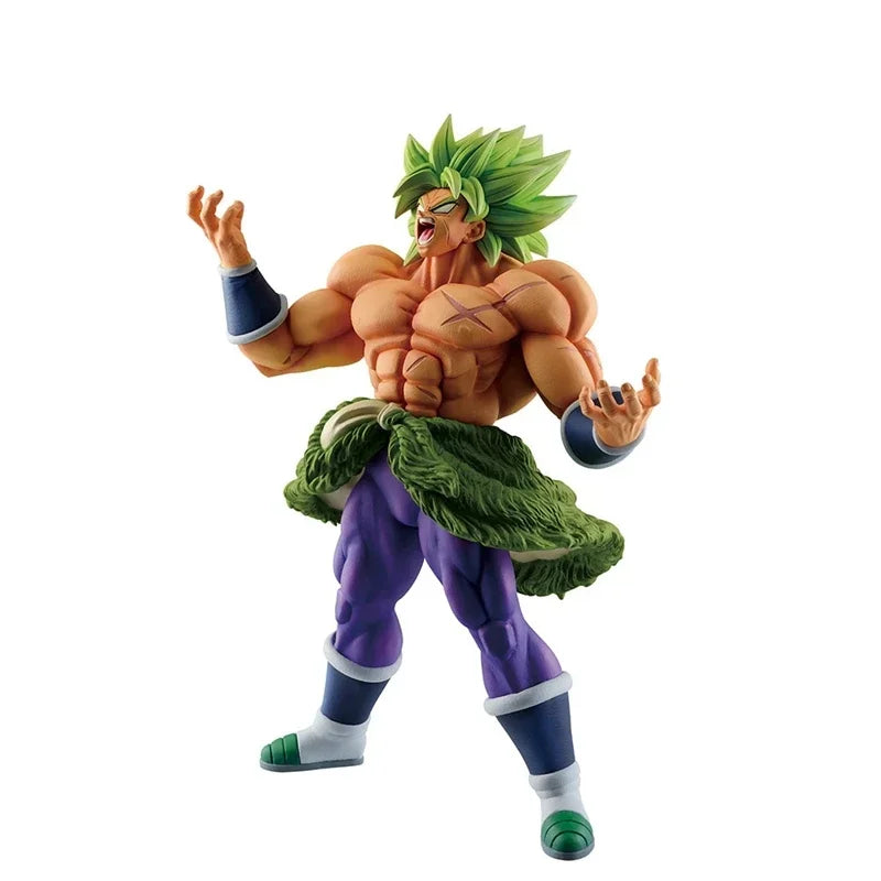 Bandai Action Figures Ichibansho Kuji Super Saiyan Broly Dragon Ball Z Anime Figure PVC Gifts Collectible Model Toys