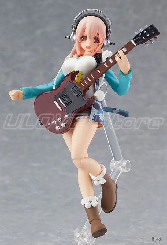 Original Max Factory Figma SUPER SONICO Action Figure Model