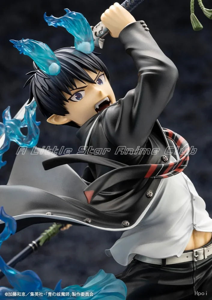 In Stock Original Kotobukiya ARTFX J Blue Exorcist Okumura Rin 1/8 Snow Fruit Chapter Animation Figure Model