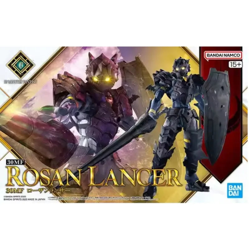In stock Bandai Genuine 300MF Rosan Lancer  Anime Action Figure Assembly Model Toys Gifts