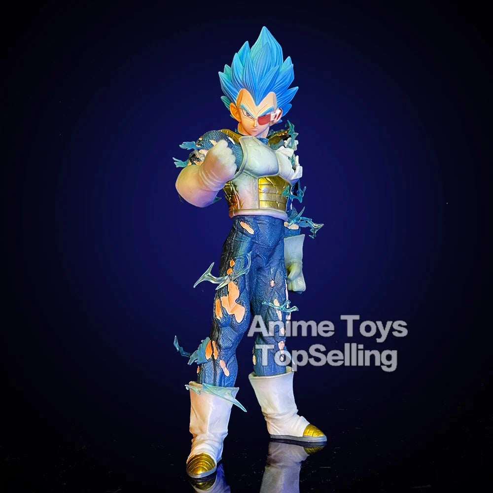 26.5cm/10.43in Anime Dragon Ball Vegeta Figure Vegeta Figurine Pvc Action Figures Gk Statue Collection Model Toys Gifts