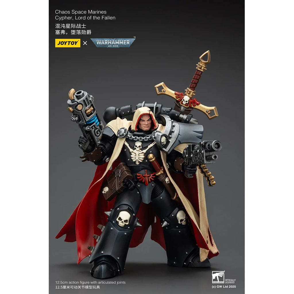 HIPLAY JOYTOY Chaos Space Marines Cypher Lord of the Fallen 1/18 Scale Action Figure