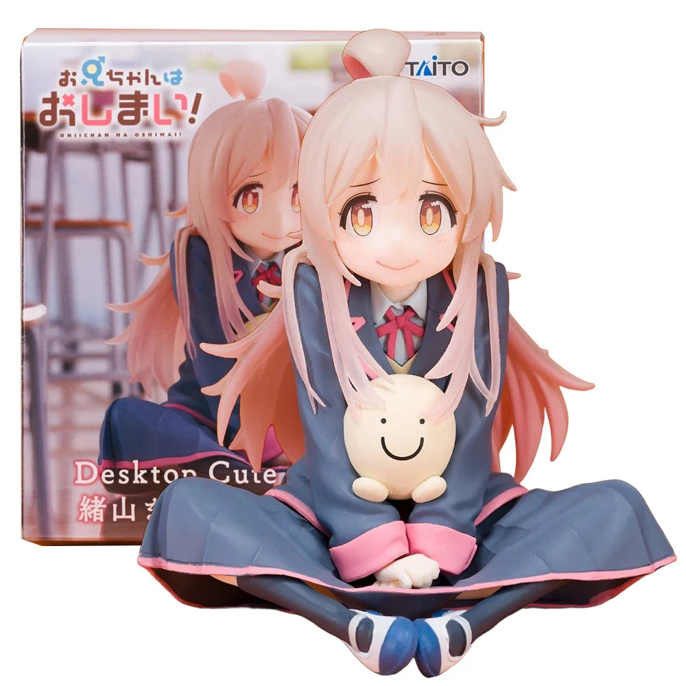 Toys Doll Desktop Ornaments PVC 13CM Anime Onimai: I'm Now Your Sister! Figure Oyama Mahiro School Uniform Sitting Model