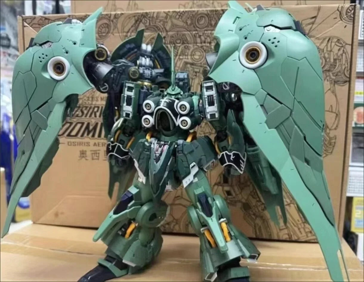 In Stock AXIS MODEL WORKS OSIRIS AERIAL DOMINATOR 1/100 Assembling Movability Model Toys Mecha NZ-666 Kshatriya LED LIGHTING KIT