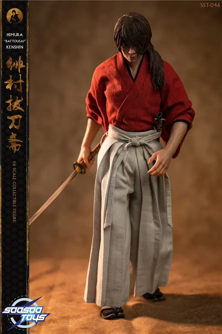 NEW IN STOCK SOOSOOTOYS SST-046 SST046 HIMURA KENSHIN 1/6 12 inches HIMURA BATOUSI KENSHIN Action Figures Collectible Toys
