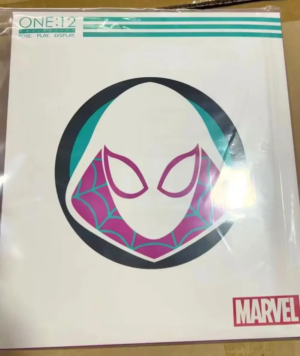 Spot Sale100% Original Mezco Toyz Comics One:12 Collective Ghost Spider Spider-Gwen Anime Action-Sammelfiguren Modellspielzeug