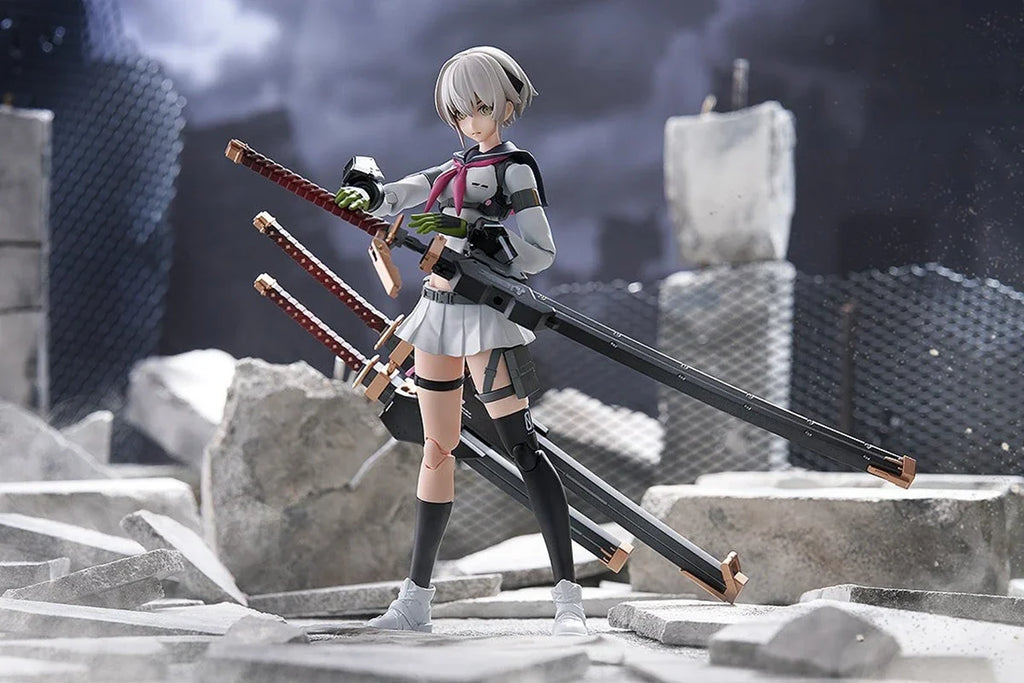 100% Original in Stock Max Factory Plamax Heavily Armed High School Girls Ichi Early Ver. Action Figure Collection Series