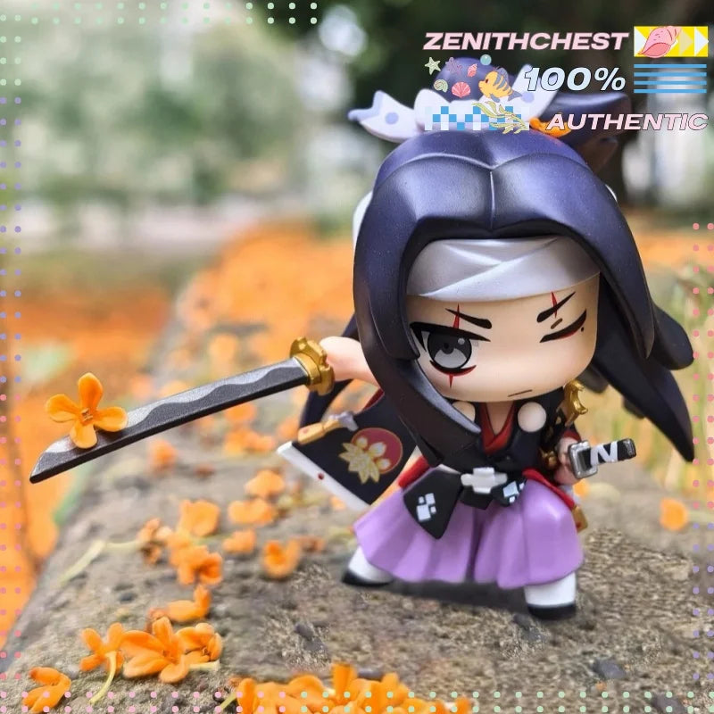 Authentic POPMART Onmyoji Series Blind Box Figure Chic Collector's Item Desktop Accent Premium Present for Onmyoji Devotees