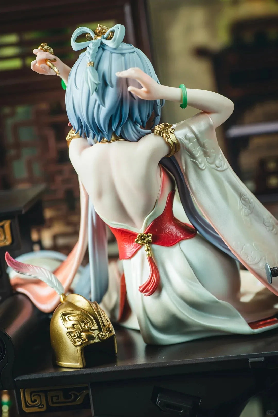 New In Stock Bearpanda Vsinger Virtual Idol  Luo Tianyi 1/6 Action Figure  Mulan Lyrics Ver Model Game Accessories Toy Gift
