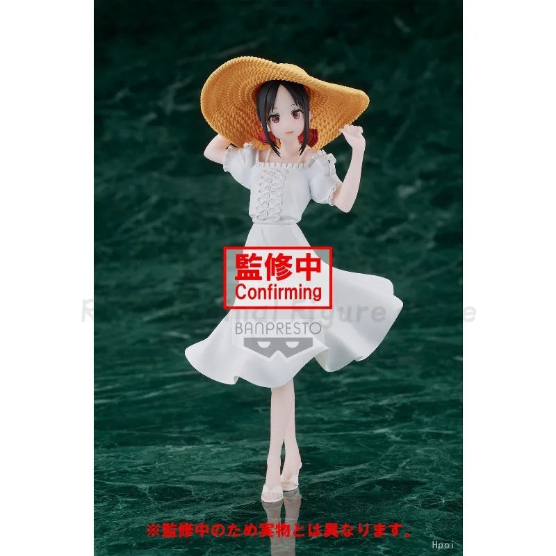 【In Stock】Original BANPRESTO Kyunties ‌Kaguya-sama: Love Is War -Ultra Romantic-‌ Shinomiya Kaguya Beach Girl Anime Figure Model