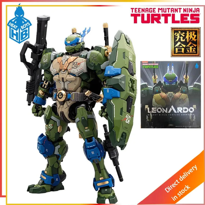HeatBoys Original Mech Ninja Turtle Donatello/Leonardo/Michelangelo/Raphael Action Joint Mobility Figure Model Toys Gifts