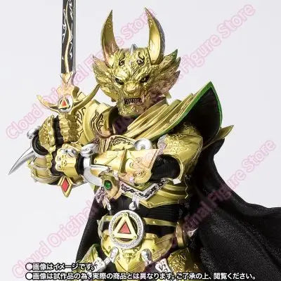 In Stock 100% Original Bandai Spirits S.H.Figuarts Shinkocchou Seihou Garo Ougon Kishi Garo GARO 20th Anniversary Action Figure