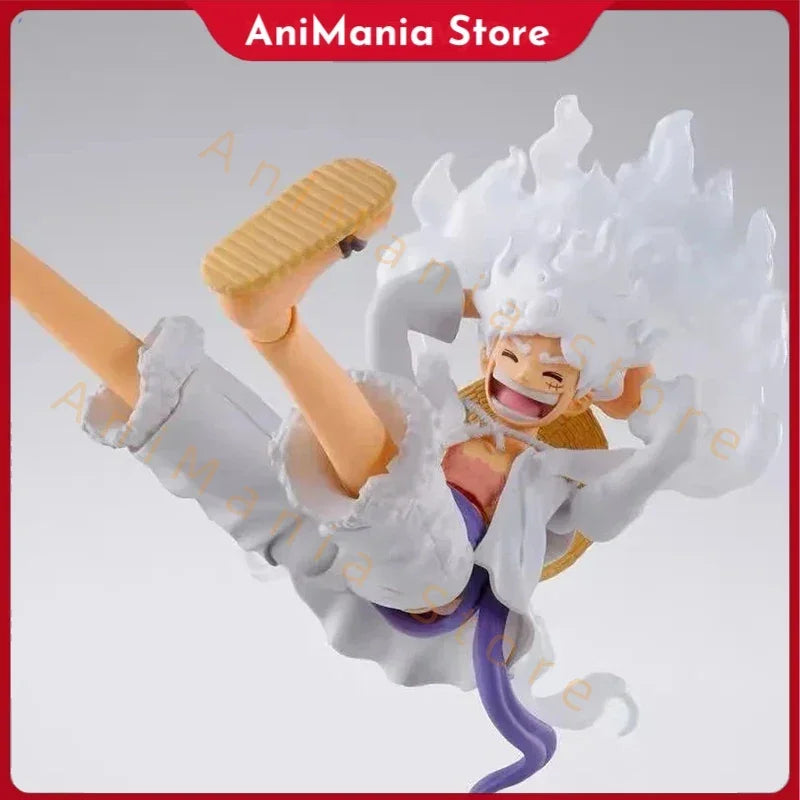 Shf Monkey D Luffy Gear 5 NIKA  Action Figure Anime ONE PIECE Luffy Figure Movable Joints Collection Model Toys Birthday Gift