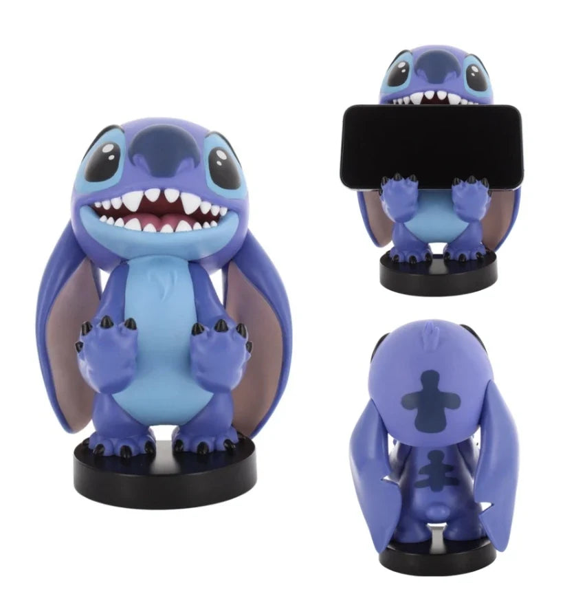 Lilo & Stitch Cable Guy Original Controller and Phone Holder Support Figure Collectible Model Toys