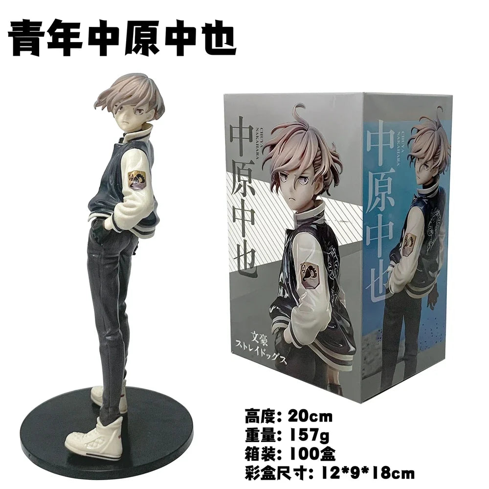 21CM Anime Bungou Stray Dogs Nakahara Chuuya KDcolle Figure 1/7 Series Age Fifteen Ver Model Toy Doll Aciton Figure