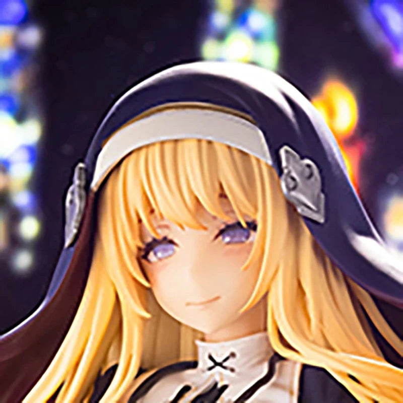 Vibrastar Original Character Charlotte Nun Japanese Anime Sexy Girl 1/6 PVC Action Figure Adult Collection Model Doll Toys Gift