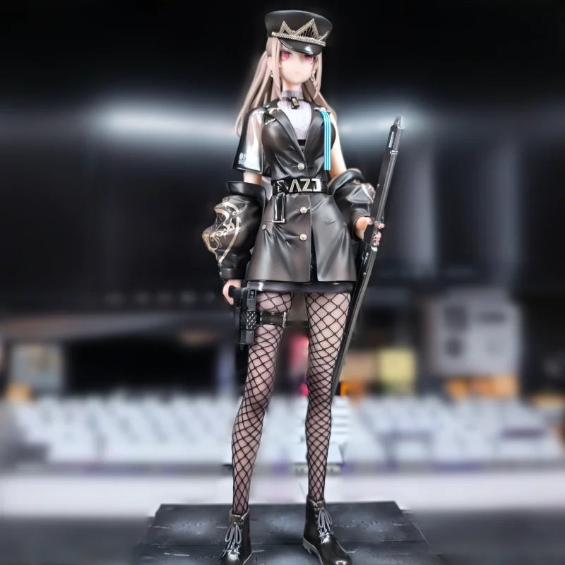 In Stock 25cm Myethos Neco Original Character A-Z:[B] Full Dress Black Uniform Girl Figure Statue Model Anime Collection Gift