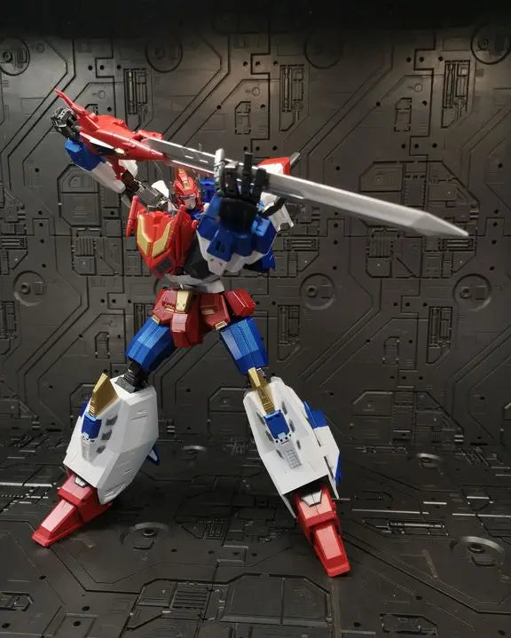 MODEL FANS IN-STOCK Irontrans IR-V01 Star Blade Star Saber Prime Leader Spaceship Transformation Toy Action Figure