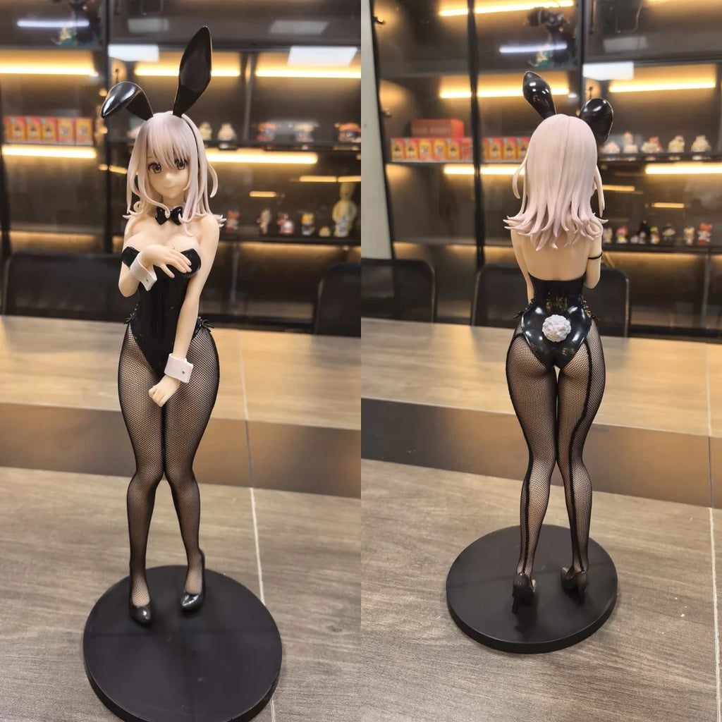 Kuroiwa Medaka Dares to Mock My Cuteness Kawanai Momana Bunny Girl Figure Model Collectible Art Toy