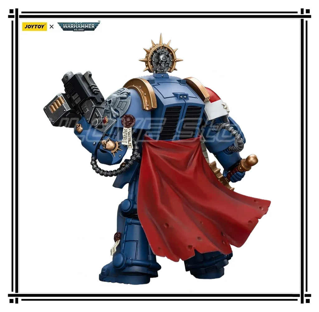 In Stock Original JOYTOY Warhammer 40K Ultramarines Terminator CaptainSeverus Agemman 1/18 Action Figure Model Toys Gift