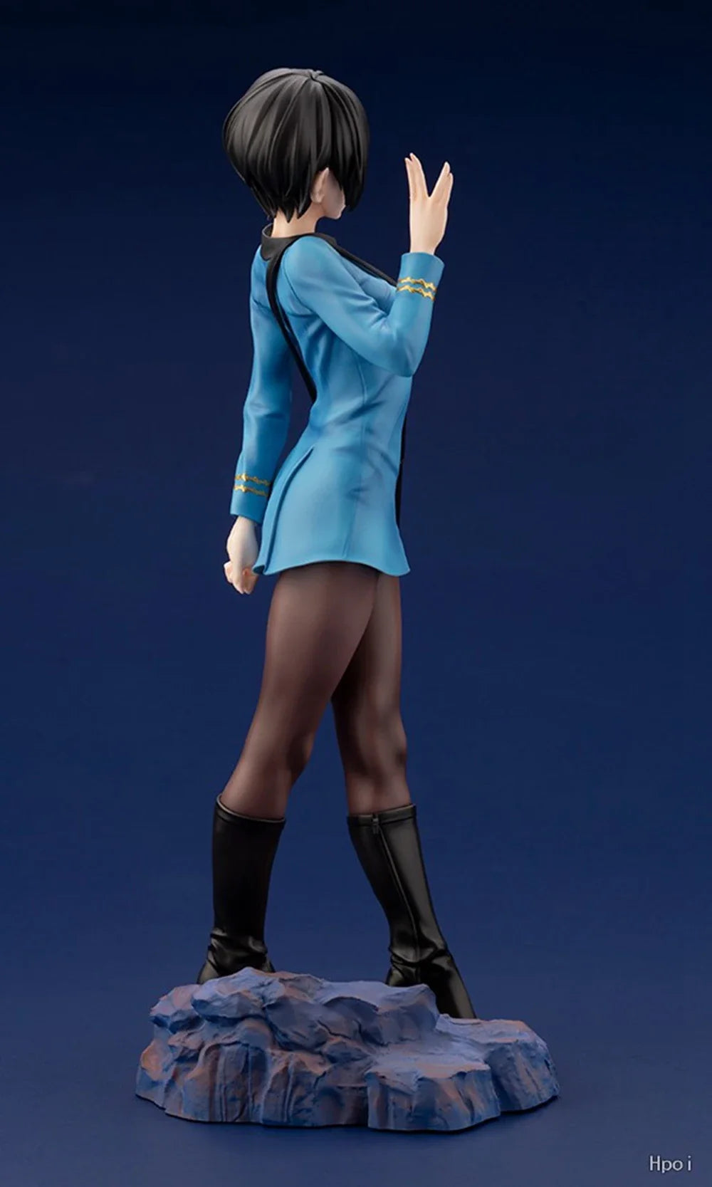 22CM Anime Star Trek The Figure Vulcan Scientist Series Bishoujo Statue Medical Officer 1/7 Stand Model Toy Doll Action Figure