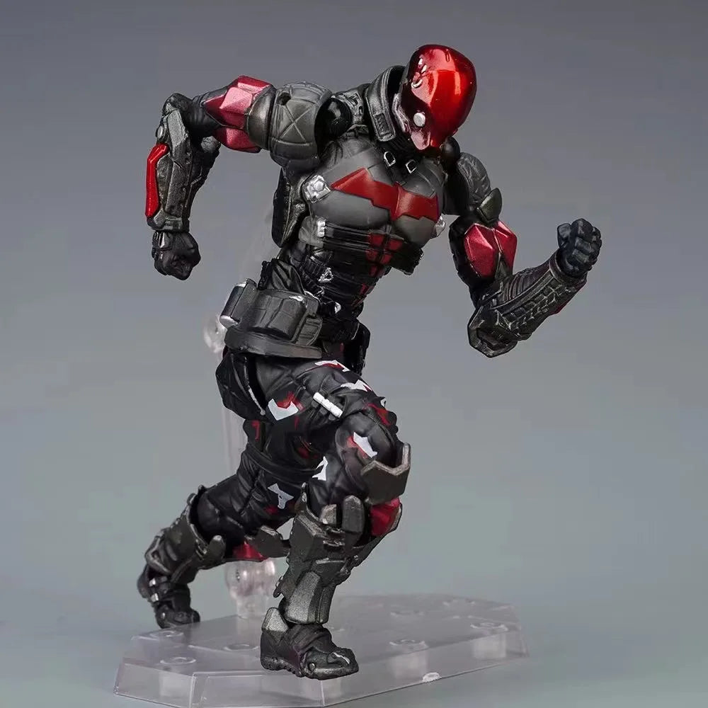 AMAZING YAMAGUCHI Arkham Knight Batman Red Hood Robin Jason Todd Figuarts Game Action Figure Model Toy Collection Christmas Gift