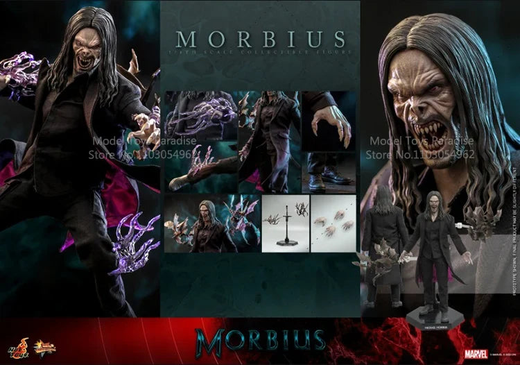 HOTTOYS MMS665 1/6 Collectible Toys Morbius Morbius the Living Vampire Antihero Soldier 12'' Full Set Action Figure Model Gifts