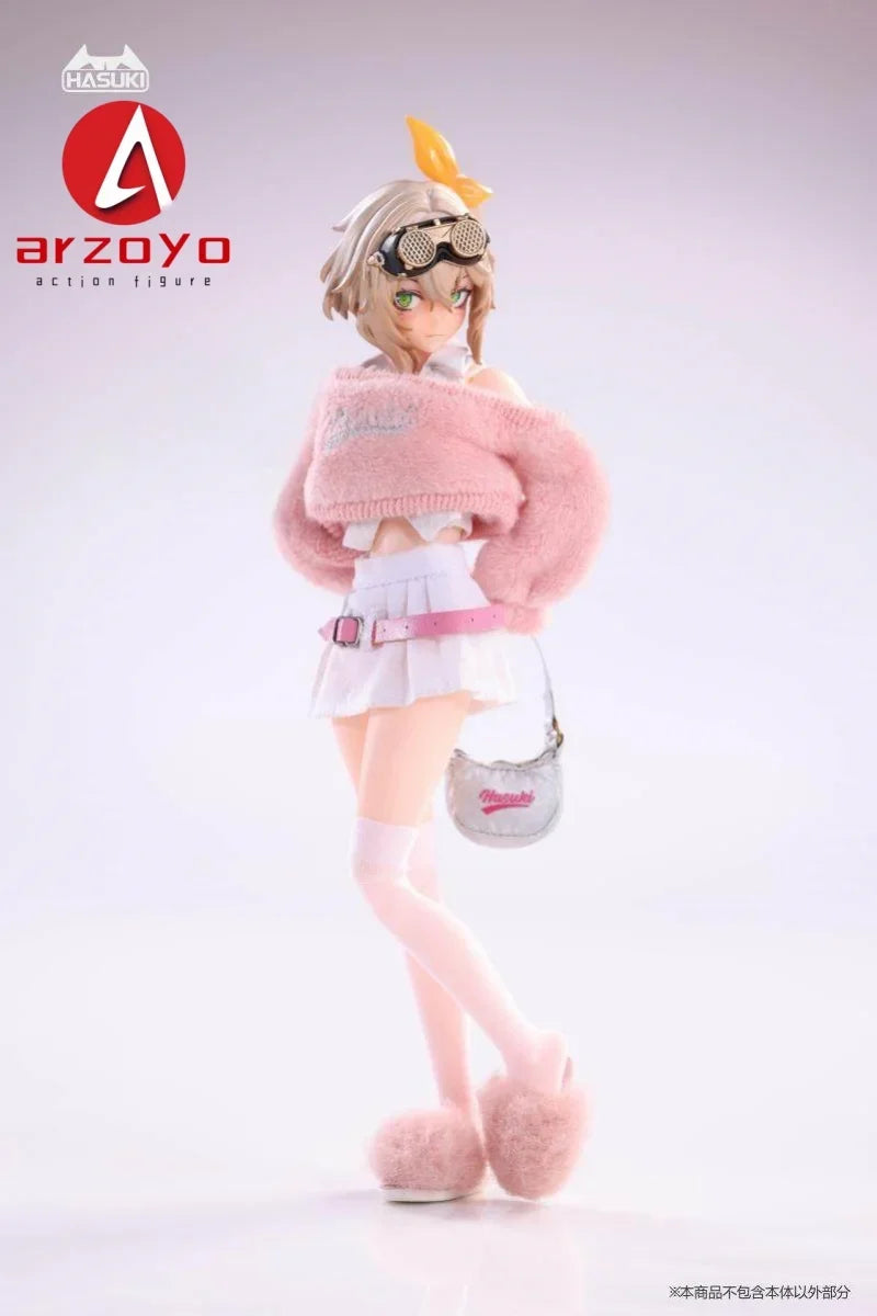 HASUKI CS020 1/12  Female Spicy Girl Set Clothes Accessories Model Fit 12'' Soldier Action Figure Body Doll