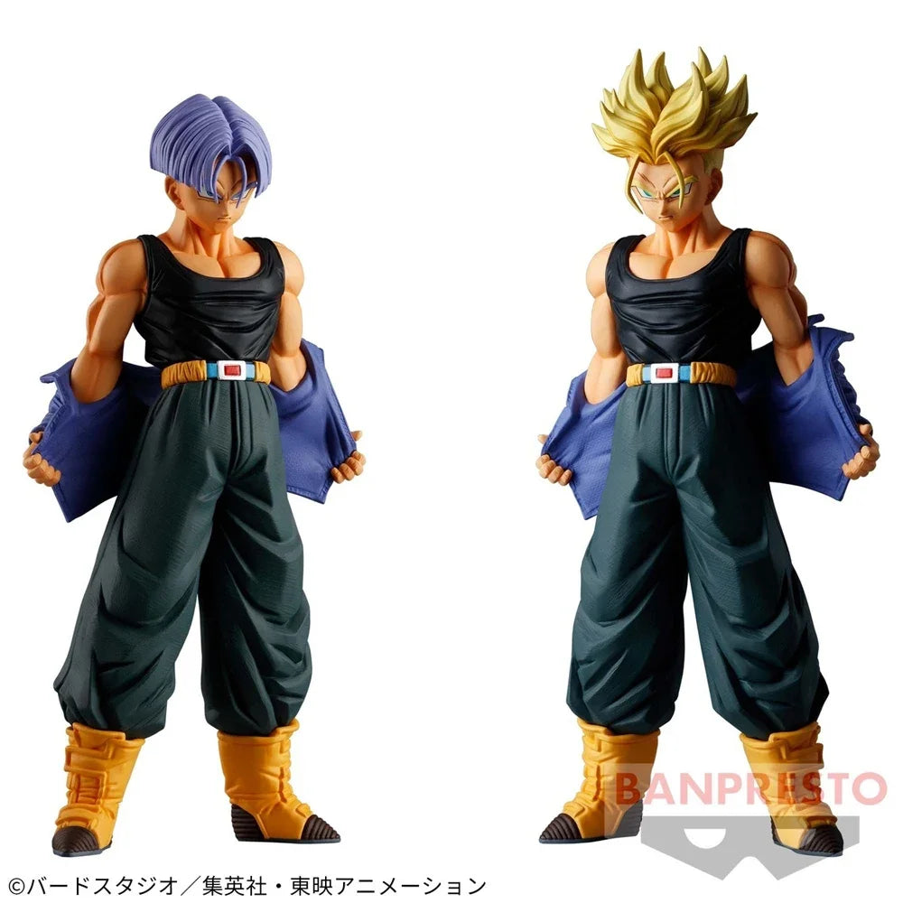 In Stock Original Banpresto Solid Edge Works Dragon Ball Figure Trunks Figure Anime Genuine Model Toy