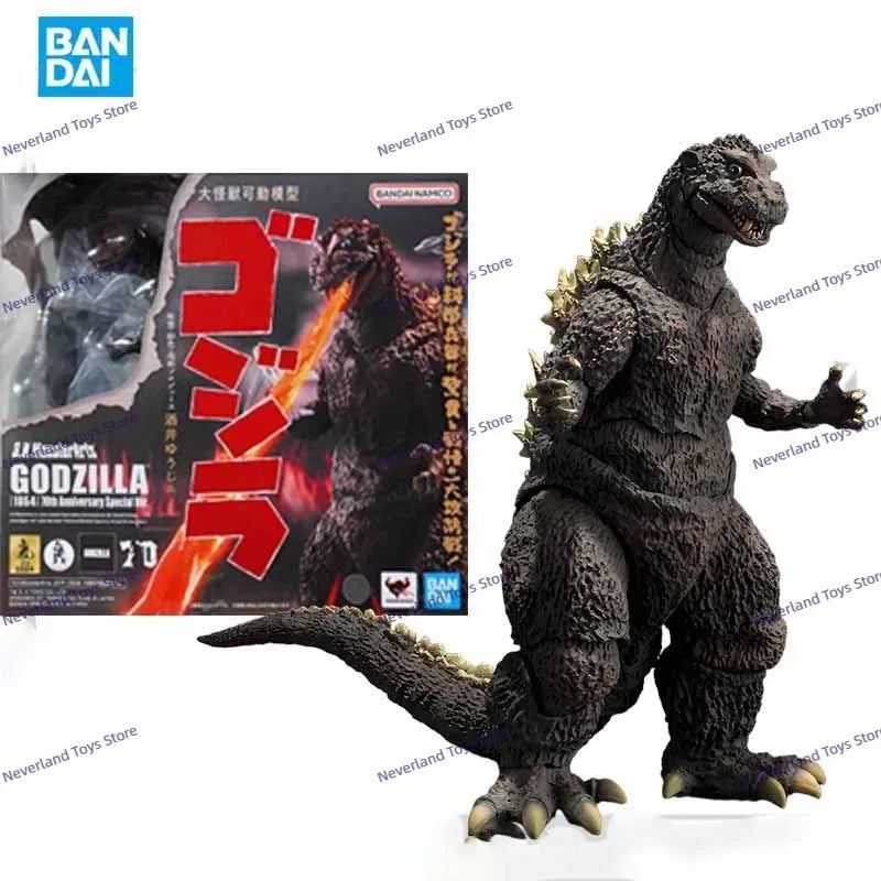 Bandai Original SHM Anime Figure GODZILLA 2004 Action Figure Toys For Boys /Girls /Kids /Christmas Gift