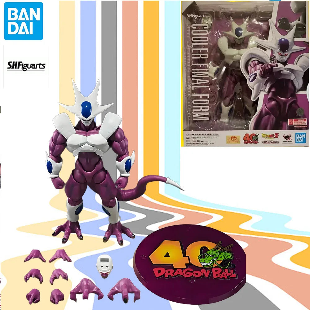 100% Authentic Genuine Bandai S.H.Figuarts Dragon Ball Cooler Final Form & SON Goku Anime Action Figure Collection Toy In Stock