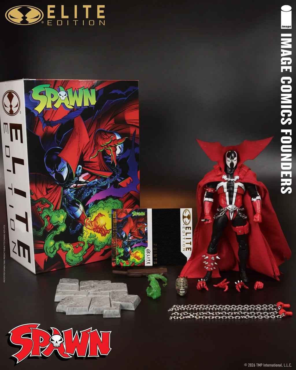McFarlane Toys SPAWN 18cm Action Figure Collector Edition Gold Label Todd SPAWN Model Doll