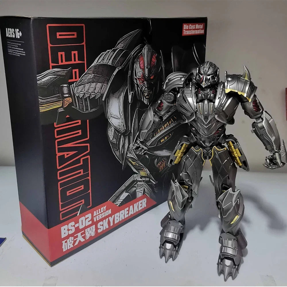 BMB Galvatron BS02 Transformation Toys Robot Sky Breaker BS-02 Action Figure Deformation Model UT R03