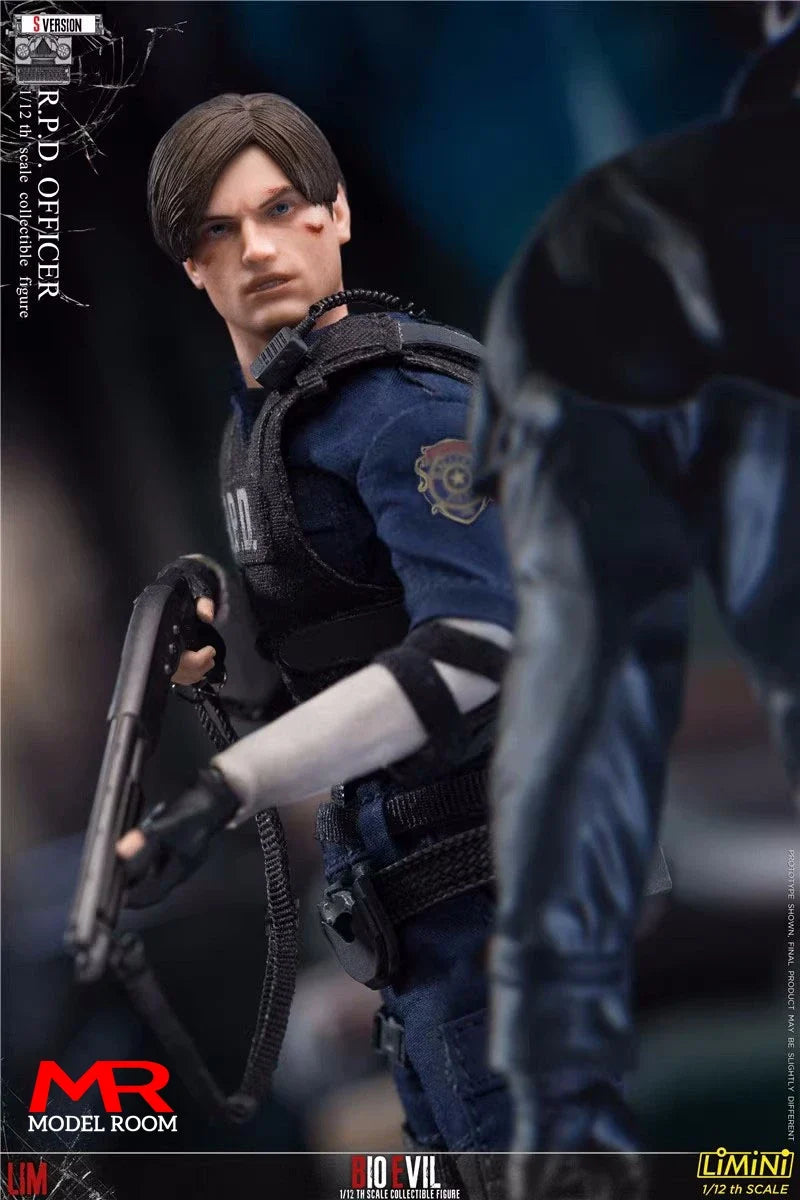 LIMTOYS LiMiN 1/12 Police Officer Action Figure 6'' Male Soldier Figurine Model Full Set Collectible Toy