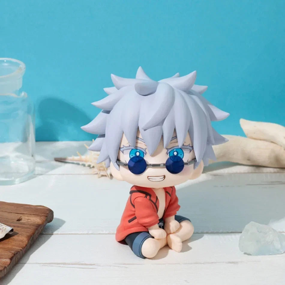 Anime JJK Suguru Geto Satoru Gojo Edition Q Collectible Action Figures Set - Gato And Gojo Statues for Kids
