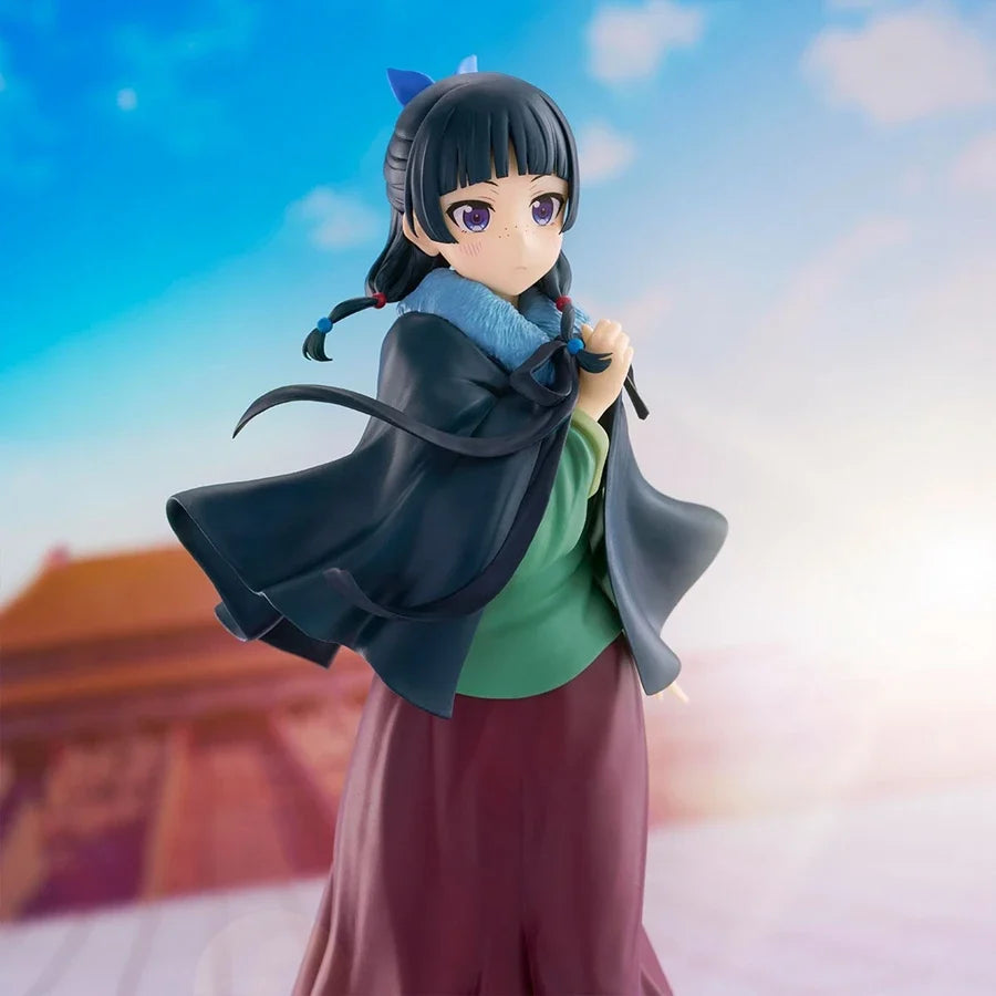 21cm Kusuriya no Hitorigoto Anime Figure Cloak Maomao Action Figure Cute Jinshi Figurine Room Decoration PVC Collection Toys