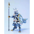 Mad Wolf Carolina Rolphe Series Action Figure Wolf Shaped Desktop Decore Mecha Girl Assembly Model Collectible Garage Kit Toy