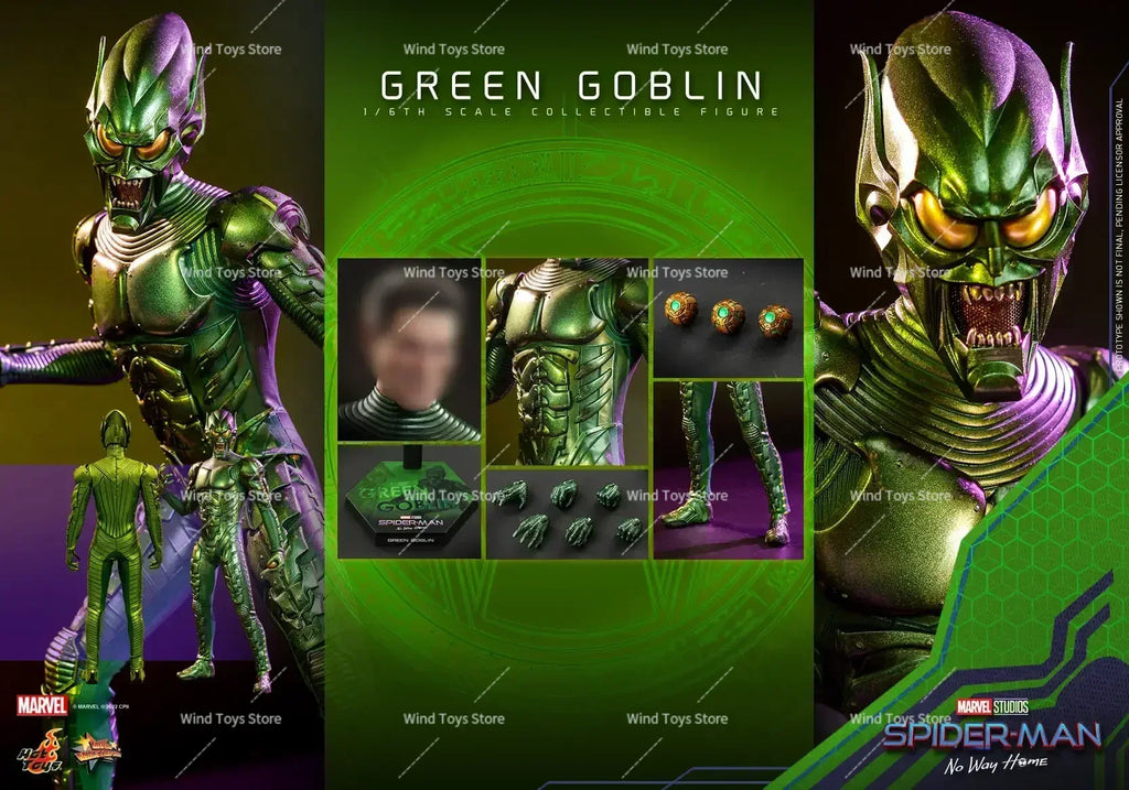 In Stock Hottoys Ht Mms630 Mms631 1/6 Spider-Man Hero Point of No Return Green Goblin Action Figure Toy Collection Gift