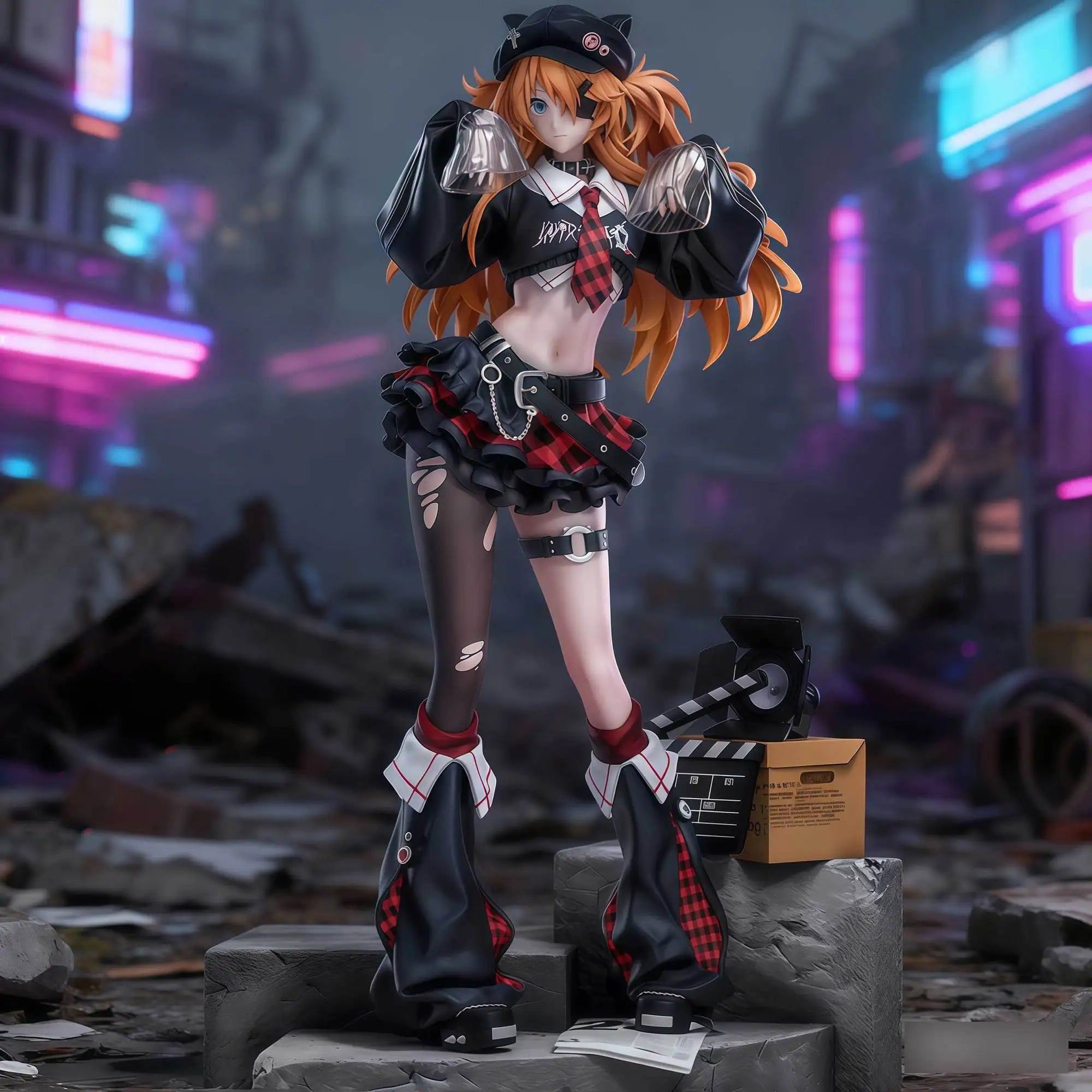 Full Payment Budouxiang Minixiang EVA Anime Beau Figure Table Decoration Gift Fully Painted Collectible PVC Model /6 Sc