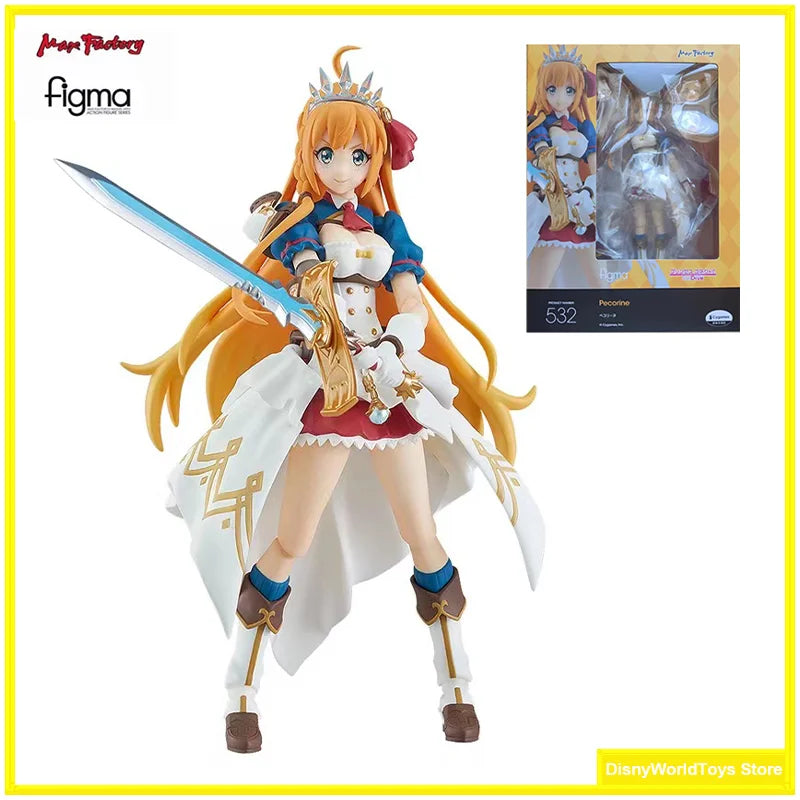 100% Original Figma 532 Princess Connect Re:Dive Pecorine In Stock Anime Action Collection Figures Model Toys