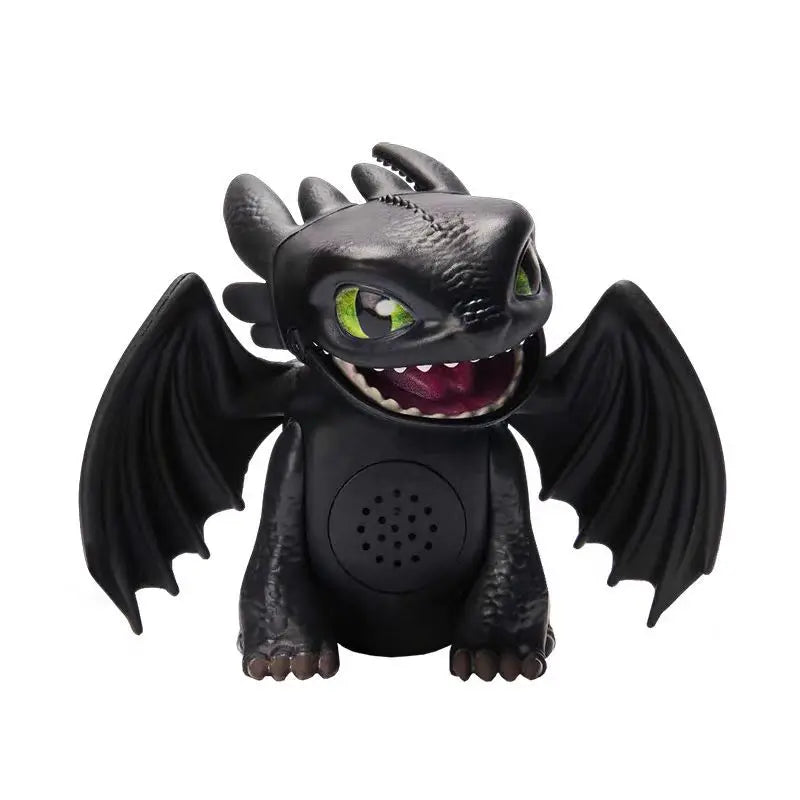 Toothless Deadly Nadder HTTYD Mini Chibi Articulated Action Figures Sound-Activated Interactive Toy Collectible Gift