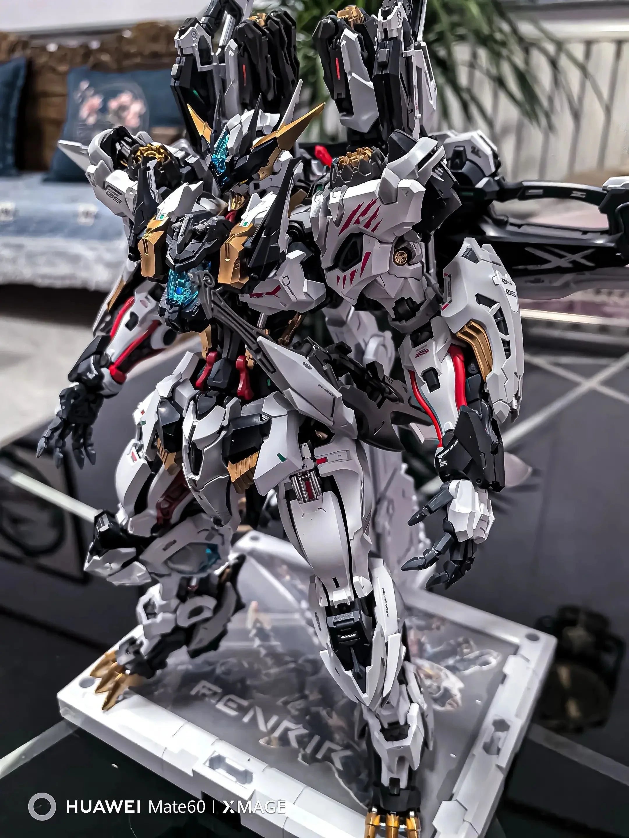 In Era+ Infinite Series Fenrir 1/72 Scale Plastic Model Kit, Original Mecha Collectible Building Model